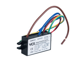 Prepäťová ochrana VCX-CT-LED-P06D do krabice tr.T3/D s LED optickou signalizáciou 