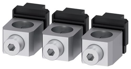 Bloková svorka 3VA9383-0JB13 Cu/Al káble 50 ÷ 300 mm2, 3 ks, pre 3VA13, 3VA14, 3VA23, 3VA24 do 400 A