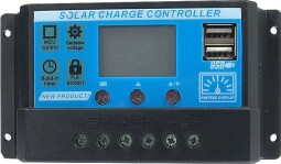 Solárny regulátor PWM KLX3230 12V/30A+USB pre rôzne typy batérií (G912)