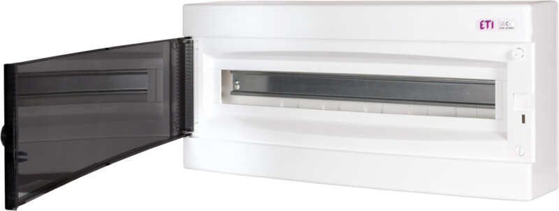 Rozvodnica ETI ECT1x24PT nad omietku 24-modulová dymové dvierka (001100282)