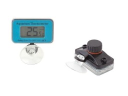 Vodotesný teplomer do akvária/nádrže s LCD displejom (T158)