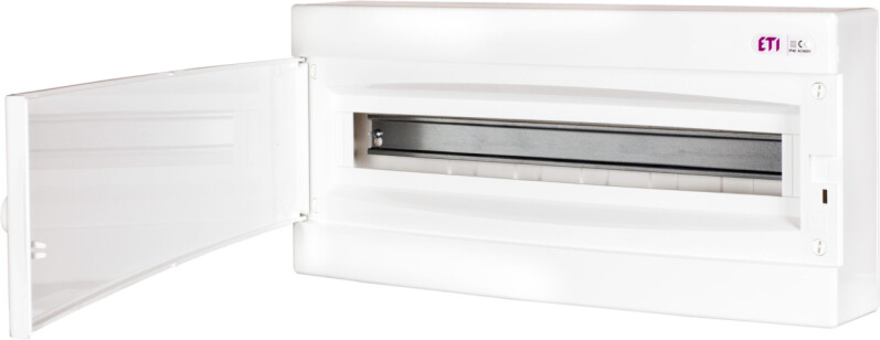 Rozvodnica ETI ECT1x24PO-S nad omietku 24-modulová biele dvierka (001100283)