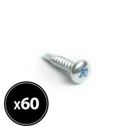 Skrutka do plechu 4,2x19mm 60ks/balenie 04806