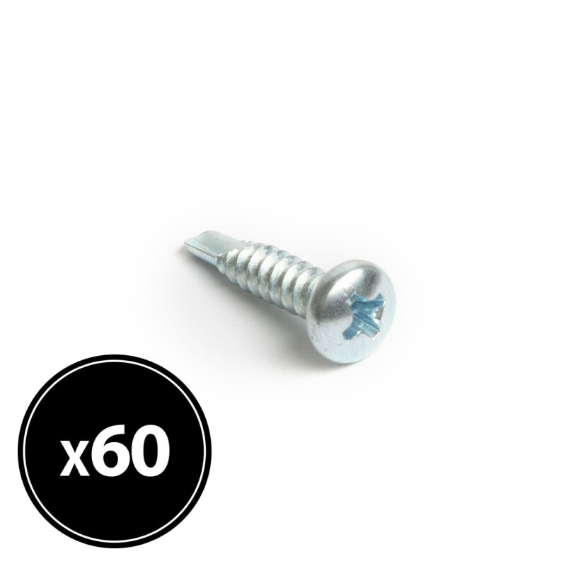 Skrutka do plechu 4,2x19mm 60ks/balenie 04806