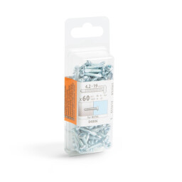 Skrutka do plechu 4,2x19mm 60ks/balenie 04806