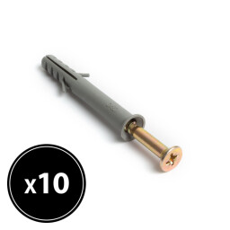 Natĺkacia hmoždinka 6x40mm 10ks/balenie 04828A