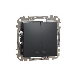 Sedna Design SDD114105L sériový prepínač č.5So antracit 