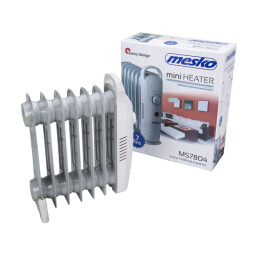 Olejový radiátor - mini, 700W, 7-lamelový MS7804 (AD7804)