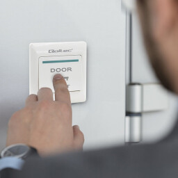 Výstupné tlačidlo "EXIT" s LED podsvietením Qoltec 52450