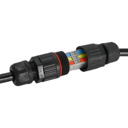 Spojka s bezskrutkovou svorkou CDF-200/3 3p 0,5-4mm² 5-8mm IP65 (L904X)