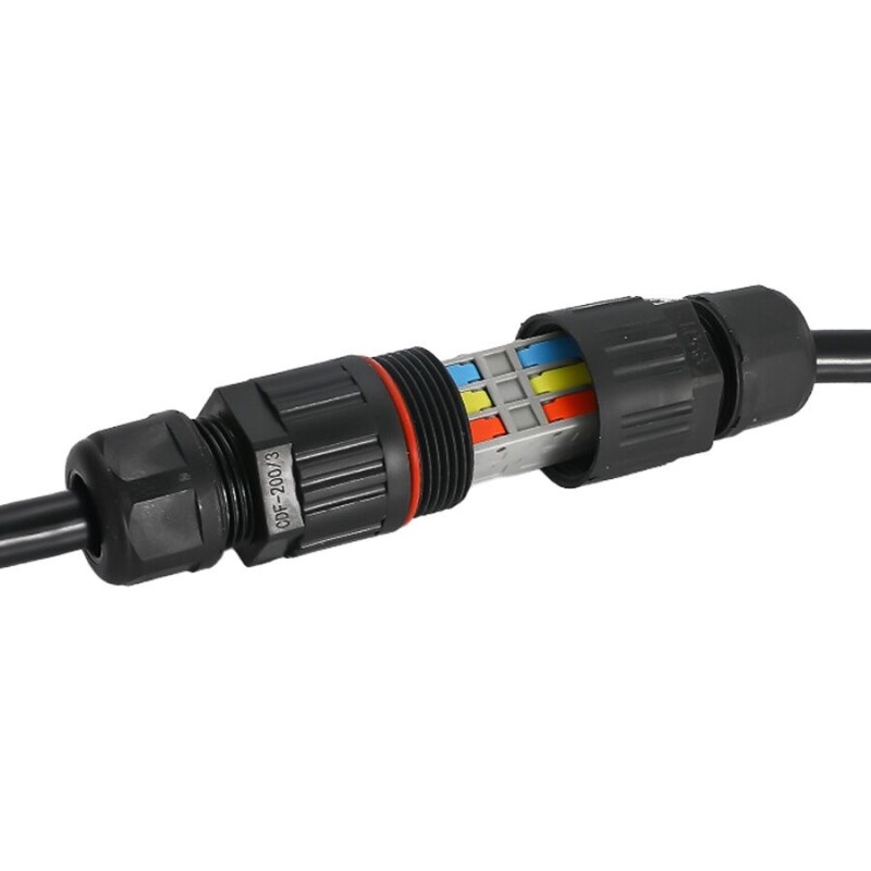 Spojka s bezskrutkovou svorkou CDF-200/3 3p 0,5-4mm² 5-8mm IP65 (L904X)