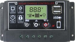 Solárny regulátor PWM BL915C 12-24V/30A+USB pre rôzne typy batérií (G912B) 