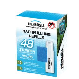 THERMACELL R-4 náhradné vankúšiky 12ks a 4ks bombička pre MR-300