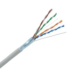 Kábel Emiter Net FTP (F/UTP) kat.5e 350MHz, drôt 4x2x24 AWG, PVC K/EMITERNET-FTP5E (predaj len celé balenie 305m!)