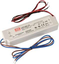 Zdroj LED LPV-60-12 - 60W 230Vac/12Vdc