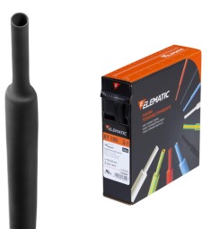 Zmršťovacia hadica ET100 12253048 - 4,8/2,4mm 12m/NÁVIN - čierna