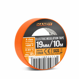 Páska izolačná PVC 19mm x10m oranžová