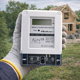 Digitálny elektromer Qoltec 50924 na dosku 1-fázový 230V (5)60A