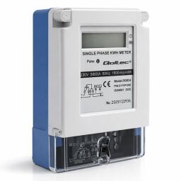 Digitálny elektromer Qoltec 50924 na dosku 1-fázový 230V (5)60A