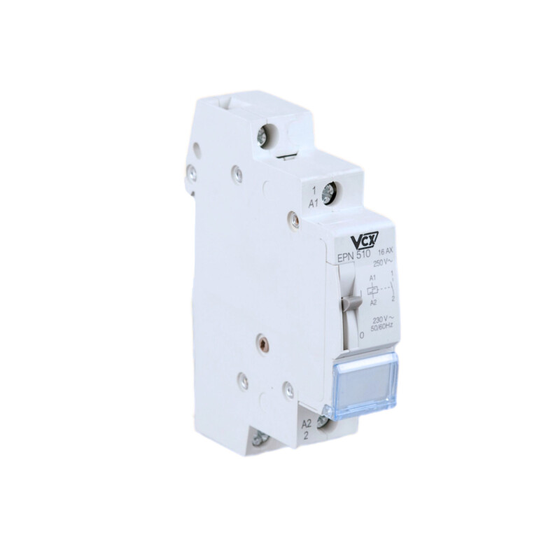 Impulzné relé VCX EP 510 16A/250VAC 1NO s manuálnym ovládáním 