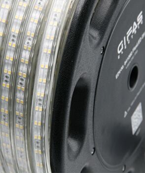 Pracovné svietidlo FlexLED 2-stranný LED svetelný pás na káblovej cievke 10m 230V 130W 4000K (841073)