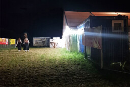 Pracovné svietidlo FlexLED 2-stranný LED svetelný pás na káblovej cievke 10m 230V 130W 4000K (841073)