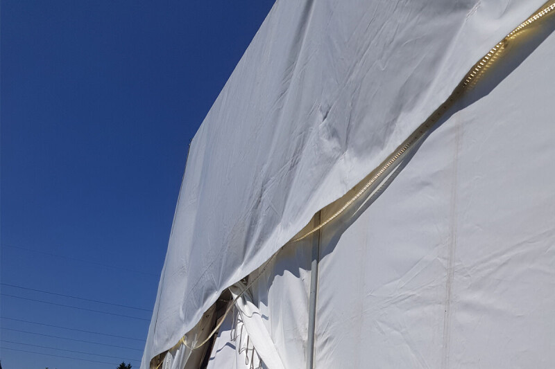 Pracovné svietidlo FlexLED 2-stranný LED svetelný pás na káblovej cievke 10m 230V 130W 4000K (841073)