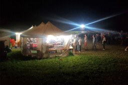 Pracovné svietidlo FlexLED 2-stranný LED svetelný pás na káblovej cievke 25m 230V 325W 4000K (841060)