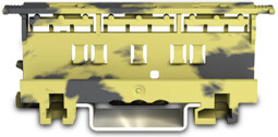 Upevňovací adaptér na DIN lištu 221-500/000-053 (pre svorky 221-41X) tm.sivá/žltá WAGO