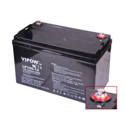 UPS Gélový akumulátor Vipow 12V/100Ah