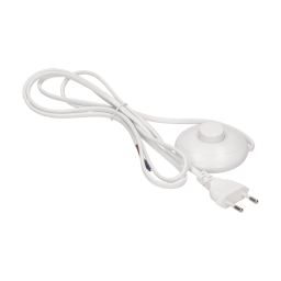 Flexo šnúra s podlahovým vypínačom , 2m , biela , OR-AE-1395/W