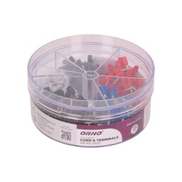 Sada dutiniek OR-AE-13137 400ks/box-balenie (0,5/0,75/1,0/1,5/2,5mm2)