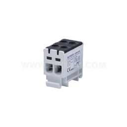 Univerzálna radová svorka ZJUN-2x16/BK R34RR-07010019103 Al/Cu 1,5÷16mm² DIN, čierna