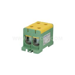 Univerzálna radová svorka ZJUN-2x150 PE R34RR-07020002201 35÷150mm² DIN, zelená/žltá