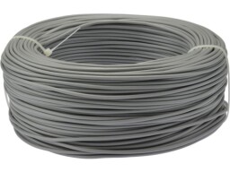 Vodič ohybný H07V-K 1x4 mm² šedá 750V (CYA)