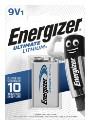 Batéria ENERGIZER® ULTIMATE LITHIUM – 9V (1ks) 7638900332872