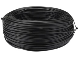 Vodič ohybný H07V-K 1x150 mm² čierna 750V (CYA)  zostatok=1m