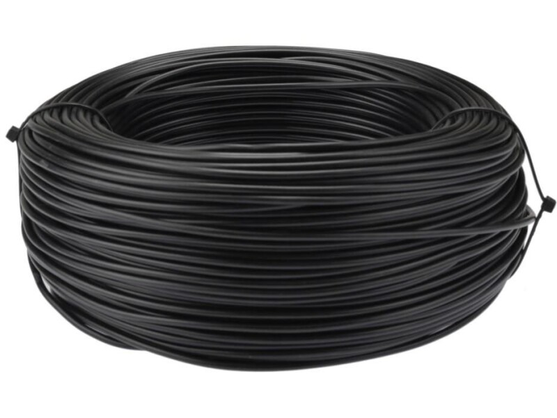 Vodič ohybný H07V-K 1x150 mm² čierna 750V (CYA)  zostatok=1m