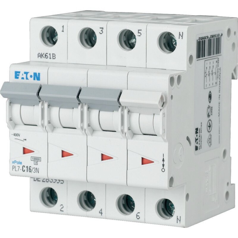 Istič Eaton 263997 PL7-C25/3N (10kA)