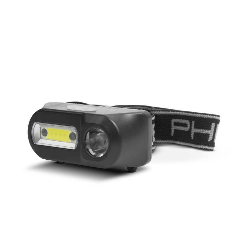 Nabíjateľná čelovka COB+XPE LED 6-svetelných módov 120lm 18616A