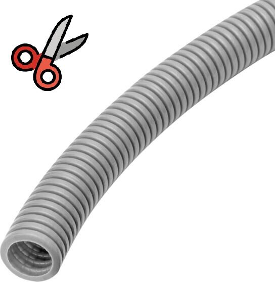 Trubka FXP 16 GR 083269 ohybná 750N (10,7mm) sivá ( -- METRÁŽ -- )