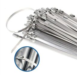 Nerezová viazacia páska 7,9x520mm 25ks/balenie (O542B)