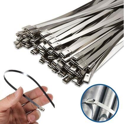 Nerezová viazacia páska 7,9x520mm 25ks/balenie (O542B)