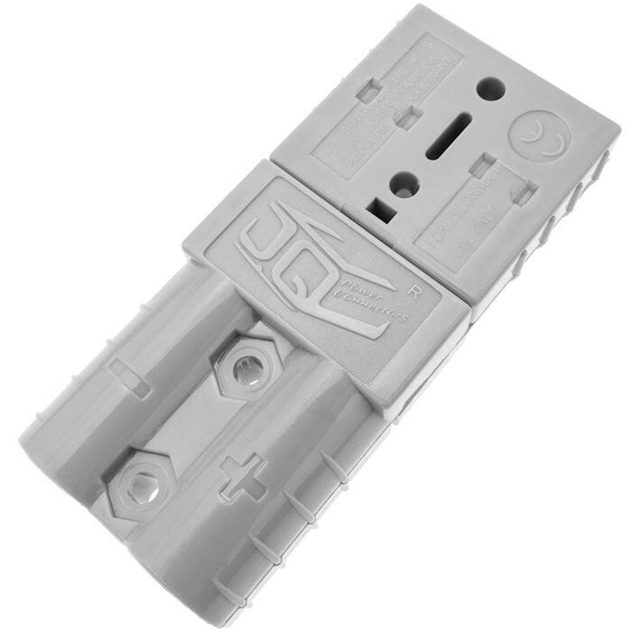 Konektor Anderson JQ-50A/600V sivý (D479F)