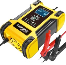 Nabíjačka akumulátorov s automatikou CARSPA CFB12/24-12 pre Pb a LiFePO4 7-etapová 12A/12V (G826) 