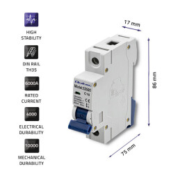 Istič Qoltec 52590 C16 1P