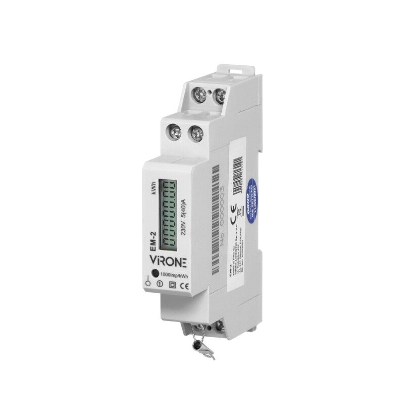 Elektromer EM-2 digitálny, 1-fázový 