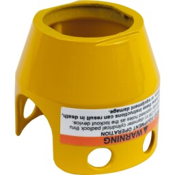 Ochranný krýt pre Ø40 hríbovú hlavicu a jednotky Ø22mm ZBZ1605 žltý