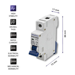 Istič Qoltec 52589 C10 1P 