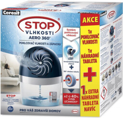 CERESIT Stop vlhkosti Aero 360° prístroj + 2x tableta 450g